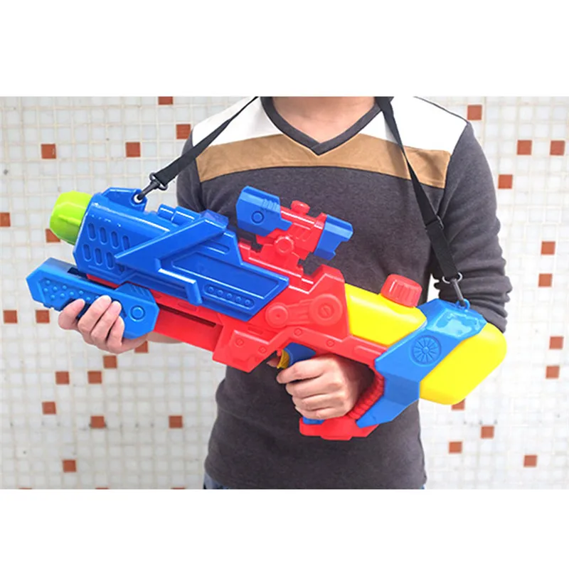 Воды Пистолеты для детей и взрослых Super Soaker пистолет воды проливной дождь водяной пистолет большие надувные Ёмкость летний бассейн игрушки