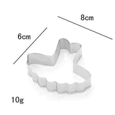 Милые балетные костюмы юбка формочки для печенья нержавеющая сталь Кондитерские печенье, фондан, пирог форма выпечки украшения торта инструменты 1 шт