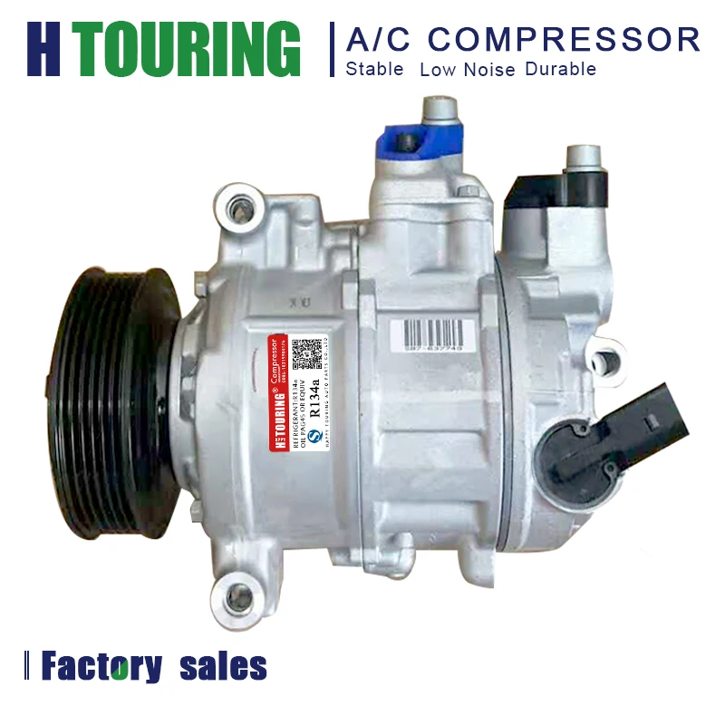  For DKS17E ac compressor Volkswagen Jettas GOLF GTIs EOS L4 2006-2010 for Audi A3 S3 1K0820803N 1K0820803L 1K0820803H 1K0820859D