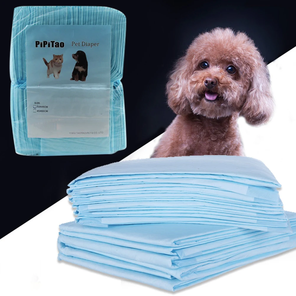 Two Size Dog Puppy Pet Housebreaking Pad Pee Training Pads ...
