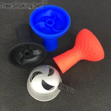 1 шт. силиконовая чаша для кальяна 1 шт. Металлический горшок для дыма аксессуары для табак для кальяна для курения кальяна со вкусом наргиле Водопровод