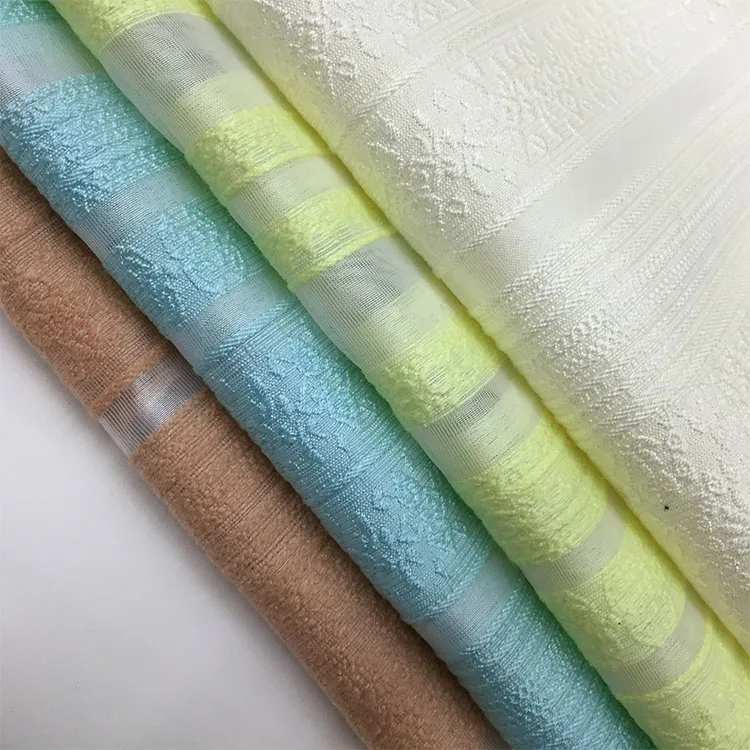 LEO& LIN в полоску стерео вышивка срезанные цветы модная ткань Жаккард имитация шелка органза пряжа DIY платье ткань