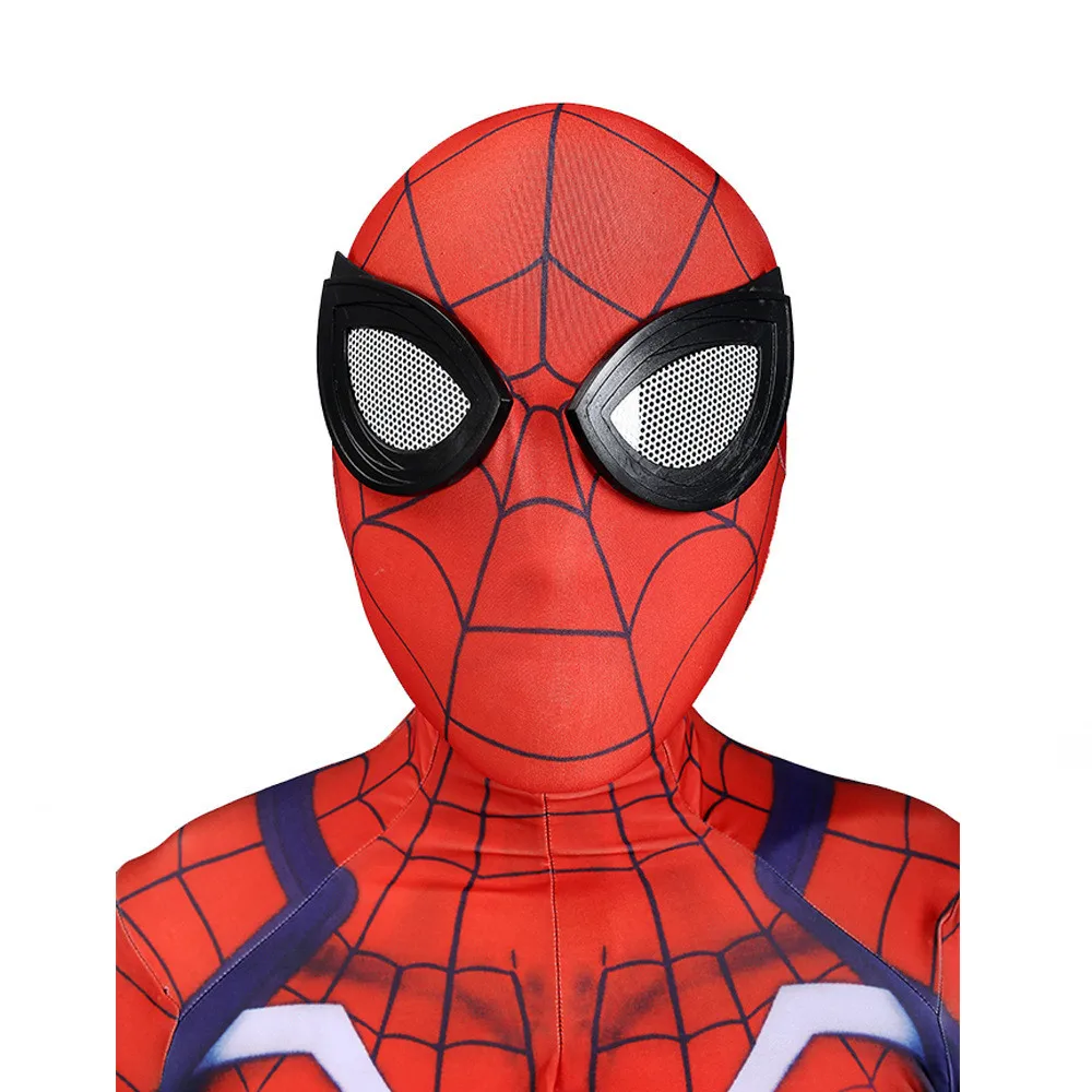ps4 insomniac костюм паука спандекс игры Spidey Косплей Хэллоуин облегающий костюм с пауком костюмы для взрослых комбинезоны