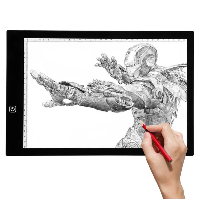 A4 LED Stencil Board Light Box Artist Art Tracing Drawing Copy Plate Table Gifts