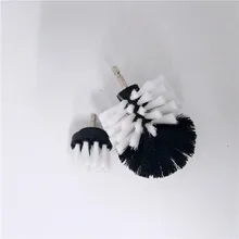 2 шт. насадка в виде щетки мощность скраб-щетка Чистая щетка используется на электрической дрели для ковер на диван кожа пластик деревянный