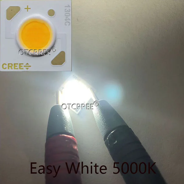 50 шт. 100 шт. CREE XLamp CXA1304 светодиодный светильник 3,7-10,9 Вт COB cxa 1304 9 в холодный Нейтральный Теплый белый диод излучатель cob светодиодный светильник - Испускаемый цвет: Easy White 5000K