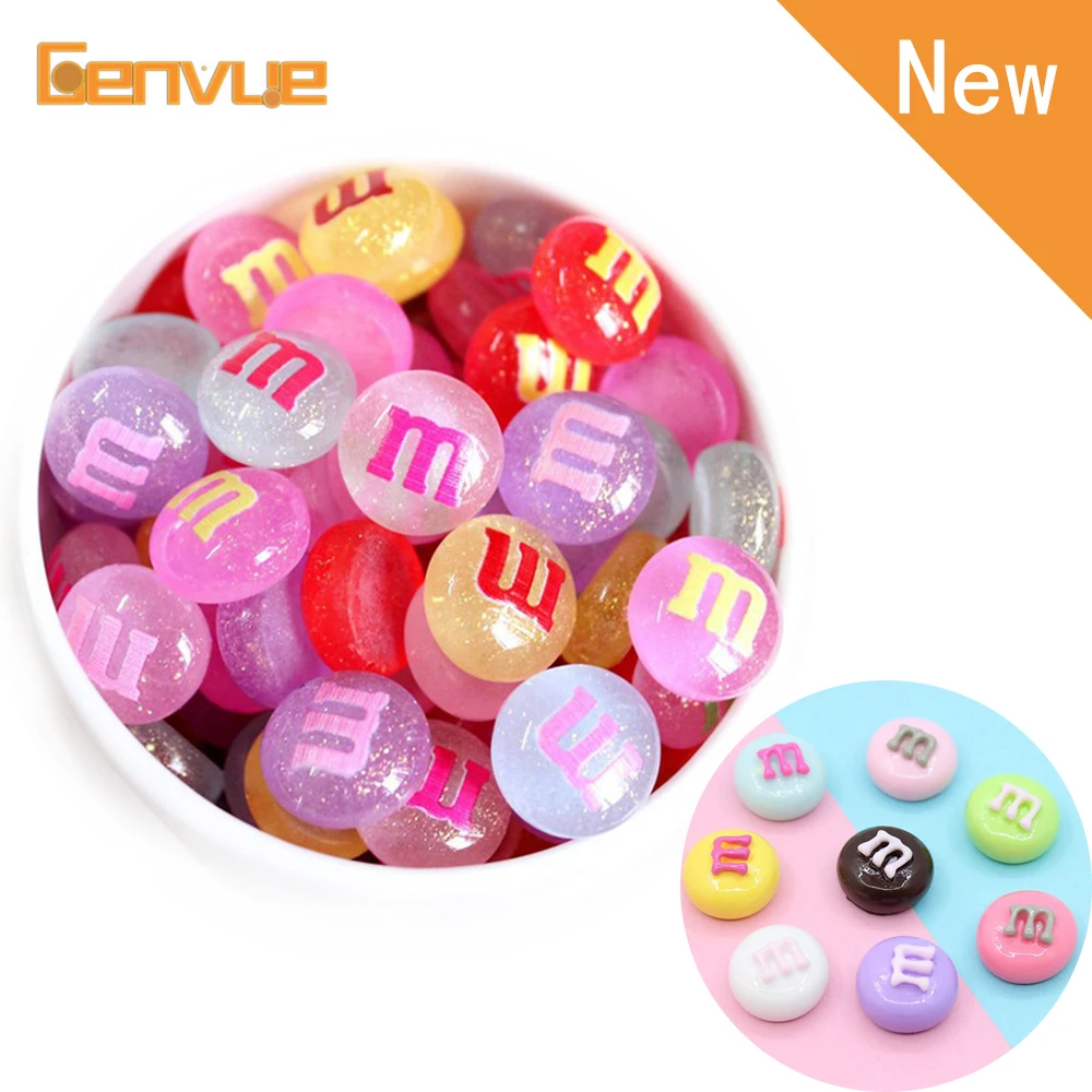 

Mini M Bean Beads Supplement Filler For Slime Charms DIY Polymer Fluffy Slime Supplies AccessoriesToy Lizun Decoration Model Toy