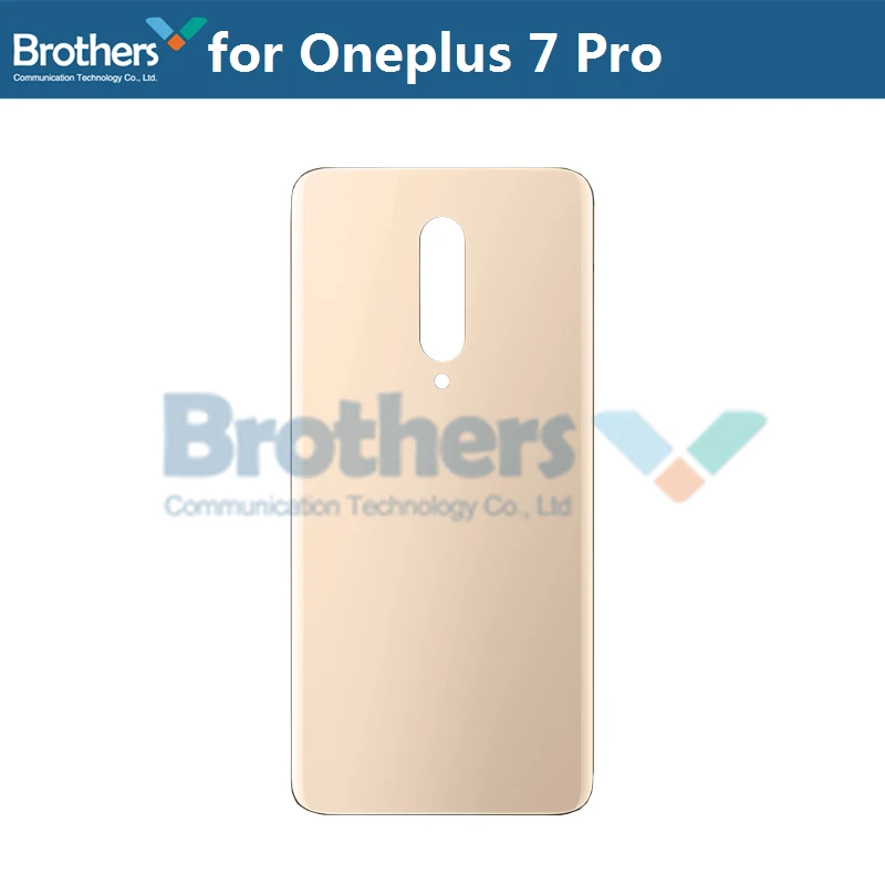 Back Cover for Oneplus 7 7 Pro Battery Housing for Oneplus 7 7Pro Back Case Battery Door Mobile Phone Replacement No Button Top (11)
