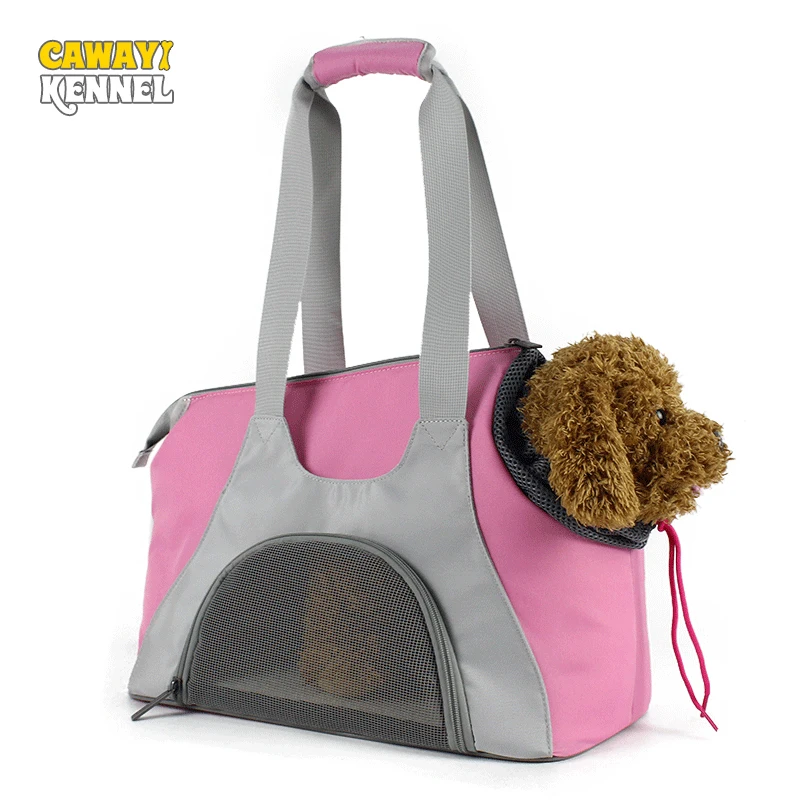 

CAWAYI KENNEL Breathable Oxford Pet Dog Out Bag Portable Pet Carriers Bag for Pet Cats Dogs Transport torba dla psa honden