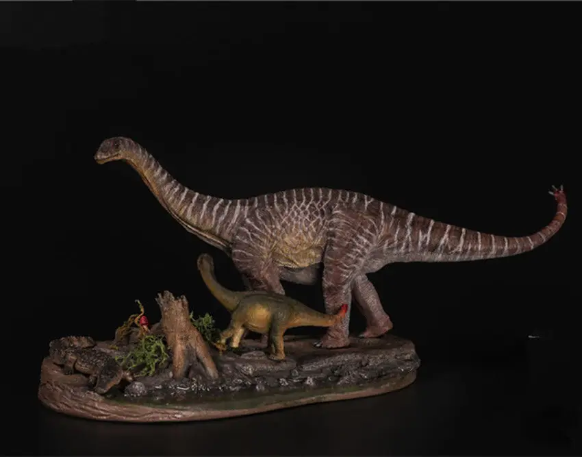 Shunosaurus Family GK RESIN Statue Dinosaur Figure Model Toy Collector Decor