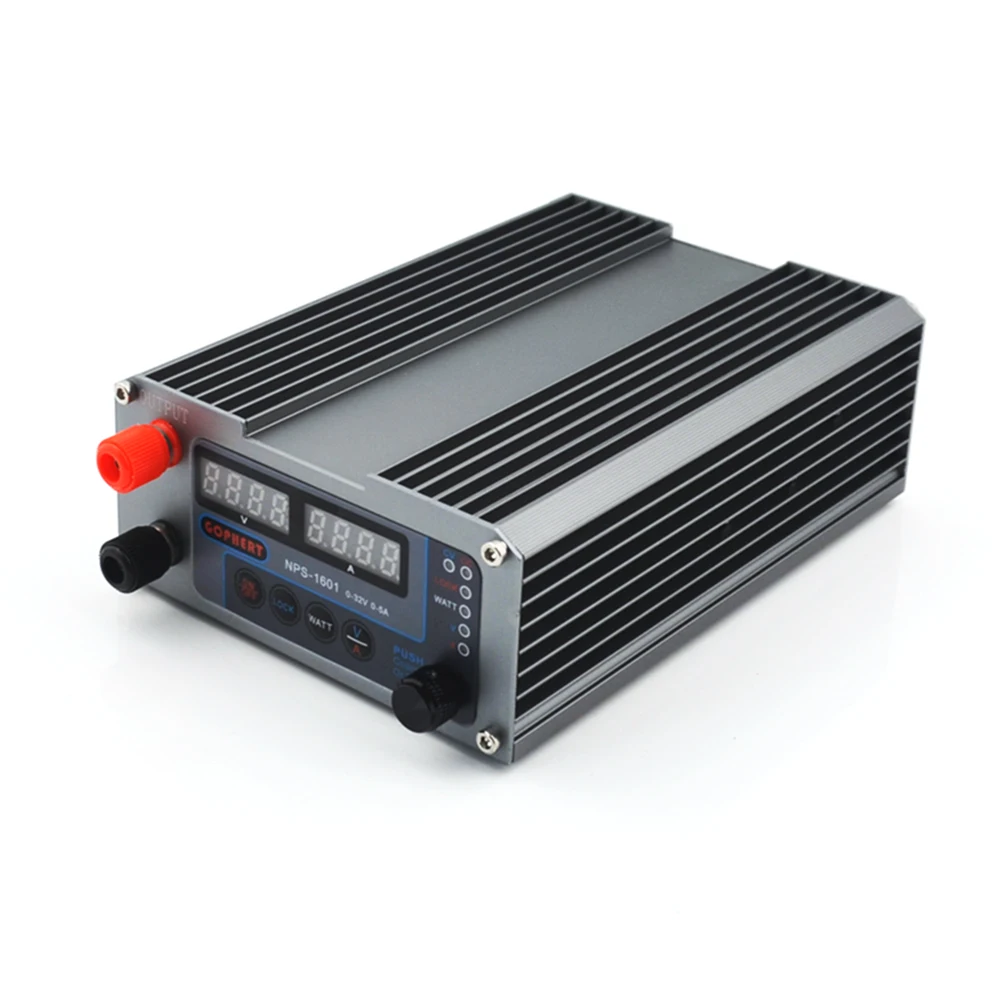NEW NPS-1601 CPS-3205 3205II Upgraded Version Mini Adjustable Digital DC Power Supply OVP/OCP/OTP WATT 0.001A 0.01V 32V 30V 5A-5
