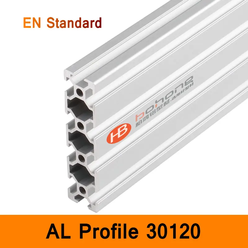 US $113.05 30120 Aluminium Profile EN European Standard Brackets DIY Workbench AL Aluminum Extrusion Shape CNC 3D DIY Printer Parts CE ISO