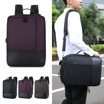 

Multi Function Waterproof Anti theft Laptop Bag Handbag Shoulder BagMen Notebook Backpack 17 inch