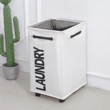 Por Laundry Basket Lots From China Shushi Dirty Clothes Laundry Basket Foldable Storage With Wheel For Office Waterproof Oxford Bathroom
