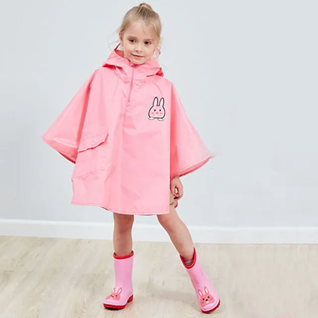 4 8 Years old children cartoon rainwear kids raincoat raincover baby