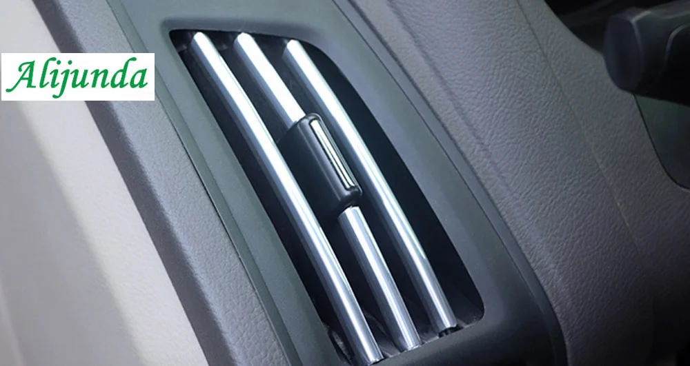 3 м 6 мм u-образная вентиляционная решетка кондиционера хромированная отделка для Porsche Cayenne Macan Mini One SEAT Ibiza Leon Toledo