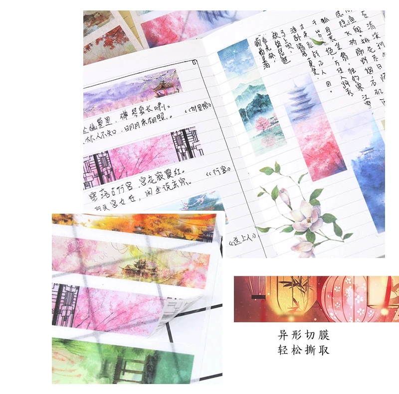 Girl Cartoon Stickers Anime Cute Kawaii Sticker Mobile Phone Book Gift DIY Ablum Diary Scrapbooking decoration label Stickers