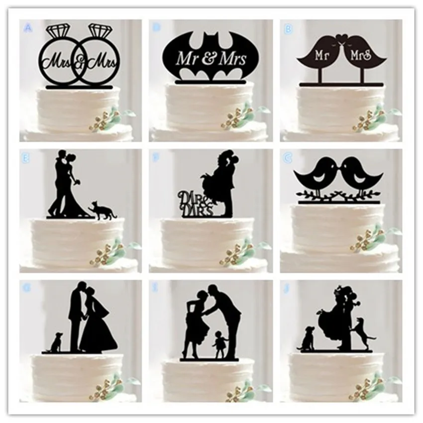 Wedding Cake Decorations To Image Collections 10 Style Optional Acrylic Wedding Cake Topper Stand