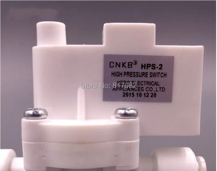 Высококачественный переключатель высокого давления KEBO HPS 2 1/4 &quotPE Tube Push in для
