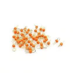 

PCB Breadboard 3.2mm Dia Ring Head Electronic Test Pin Orange 50 Pcs