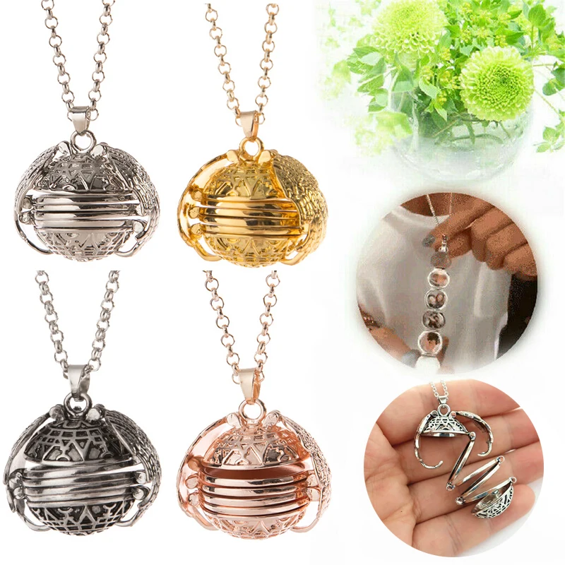 

Multi-Layer Expanding 4 Photoes Locket Necklaces Antique Angel Wings Pendants Openable Necklace Pendant With Chain Jewelry Gift