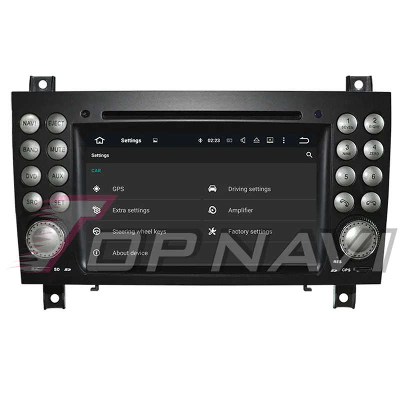 TOPNAVI Восьмиядерный Android 10 0 автомобильный DVD мультимедийный плеер для SLK 171 2004 2005 2006