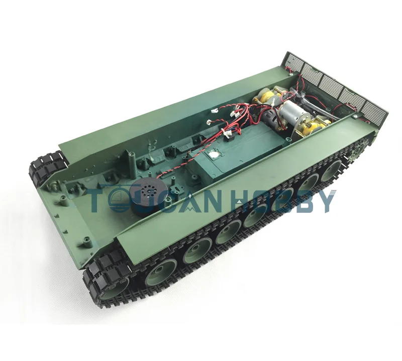 

HengLong 1/16 Scale Leopard2A6 RC Tank Model 3889 Full Plastic Chasis