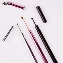 

1pc Stainless Steel 3 Colors Earpick Wax Remover Curette Cleaner Health Care Tools Double-ended Design Ear Pick With Case
