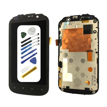 

For htc amaze 4g g22 lcd screen digitizer display assembly with frame and tools