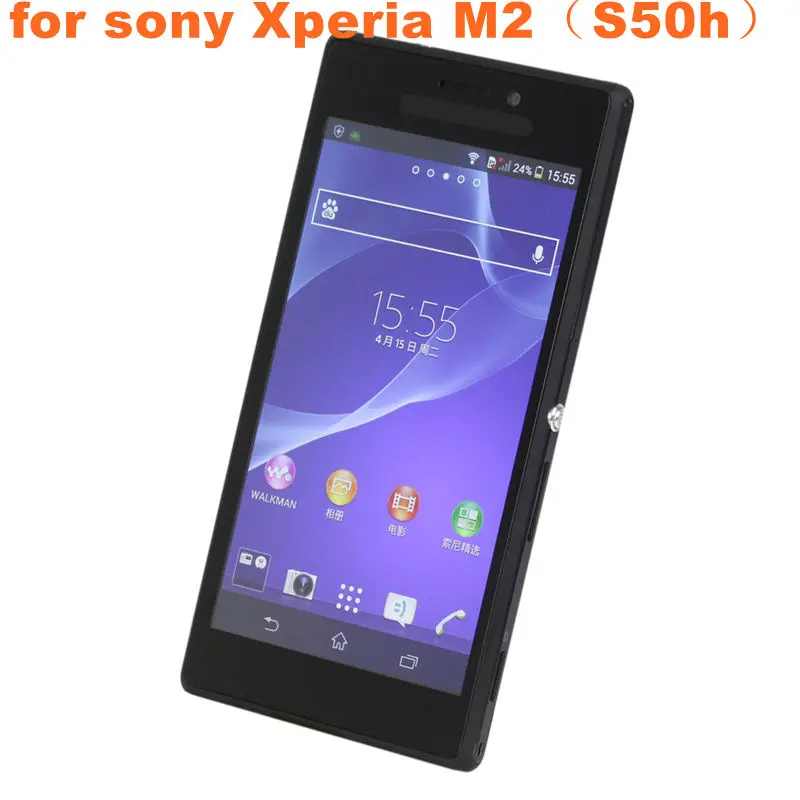 Мобильный телефон ЖК-дисплей S для Sony Xperia M2 S50h 4.8 дюйм(ов) 100% Тесты Экран дисплея