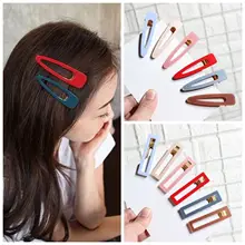 1 шт. заколки для девочек ацетат шпилька карамельный цвет синтетические чёлки волос клип сторона папка зажим «утиный клюв» Ретро заколка для волос карты G0430