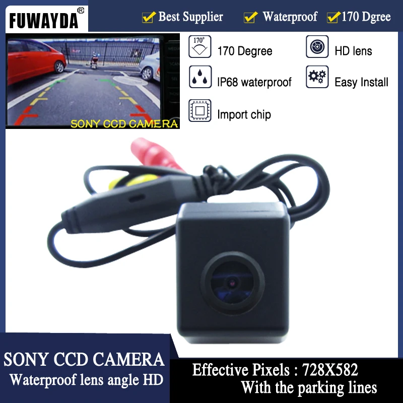 FUWAYDA Горячая распродажа! HD CCD чип заднего вида автомобиля обратный резервный