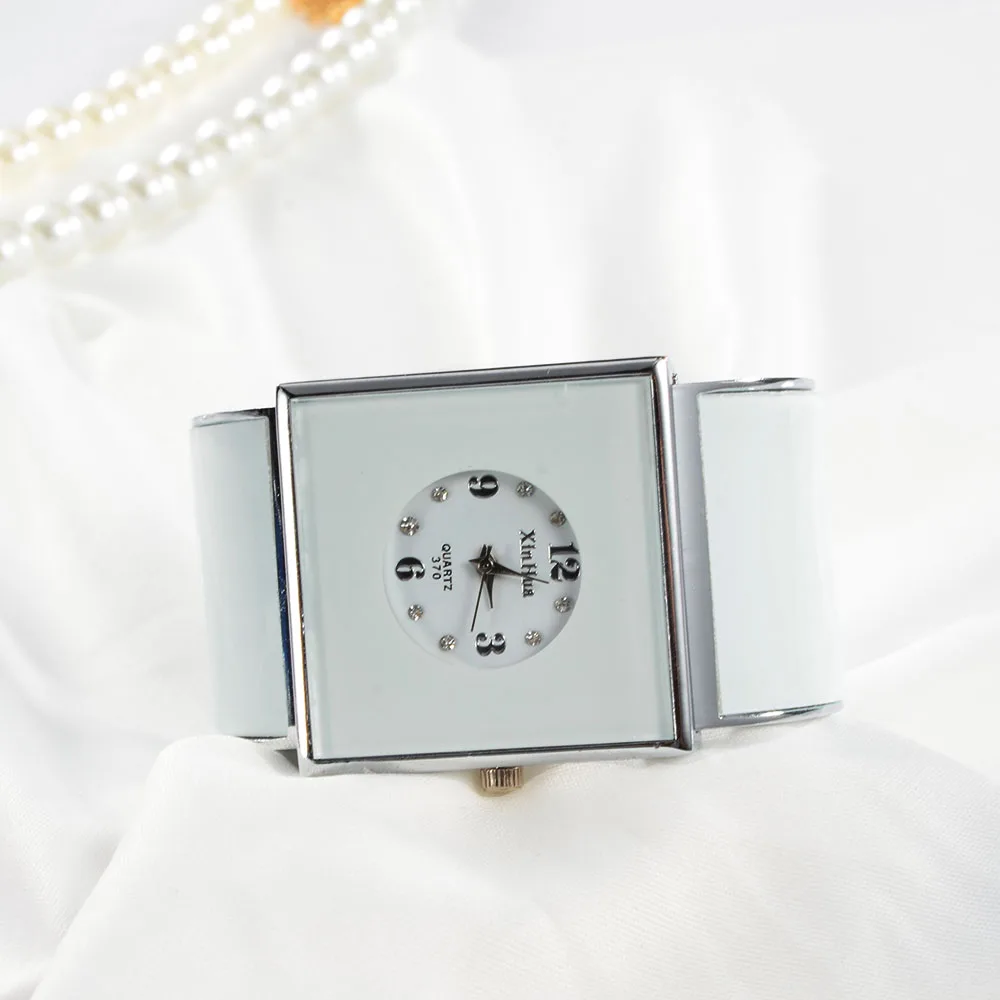 Women's Big Stainless Steel Bracelet Watches Luxury Crystal Ladies Watch women watches