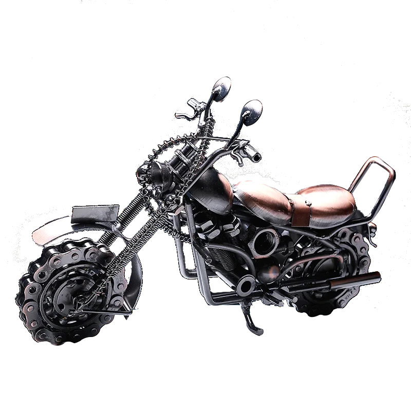 الحديثة الحد الأدنى دراجة نارية الحلي الإبداعية غرفة المعيشة المنزلي نوم خزانة زينة الشرفة المفروشات الحرف الصغيرة