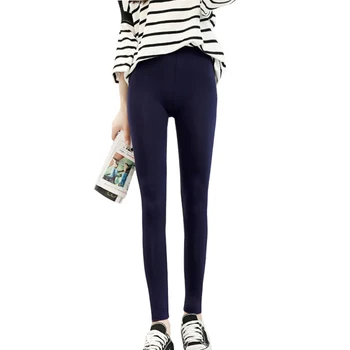 

Women's Pants High Waist Pants Casual Fitness Pencil Pants Pantalon 2018 Femme Trousers Autumn Solid Color Leggings