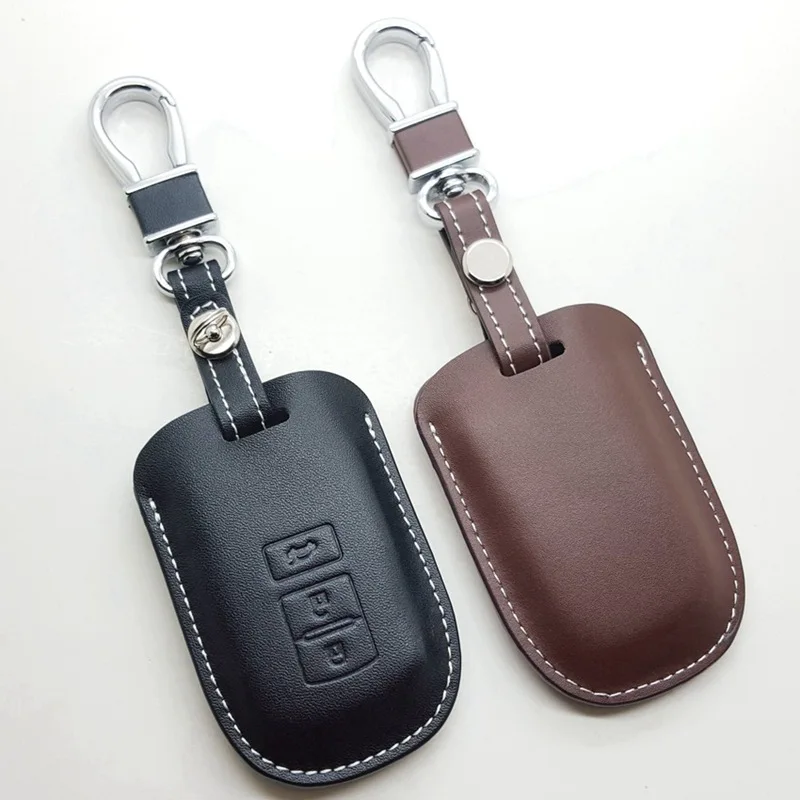 Кожаный чехол для автомобильного брелка Toyota Camry 2012 2 5 v/2 5g/2 s 2013 Smart key Holder Bag