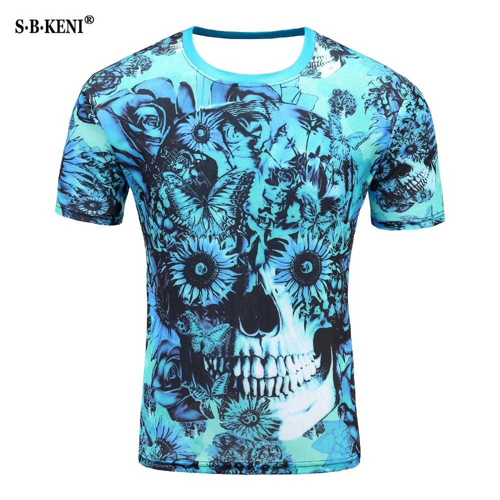 

2018 More New Galaxy space printed T shirt men summer creative men of new 3D Short sleeve tee t shirt female psychedelic clothes
