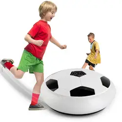 СВЕТОДИОДНЫЙ мигающий свет электрический Футбол мяч подвесные воздушной подушке Футбол очный спортивная игрушки для детей Доставка