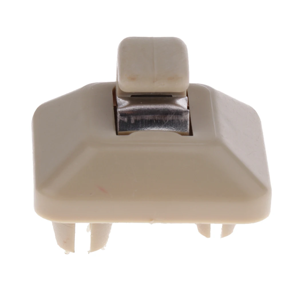 High Quality 2 Pcs Sun Visor Clip Hook Holder for Audi A5 Q5 13 14 15 Stable Characteristics High Reliability