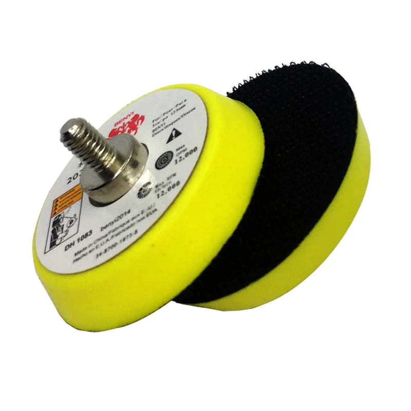 1pc 2inch/5inch/6inch pneumatic self adhesive disc grinding machine chassis polishing sandpaper