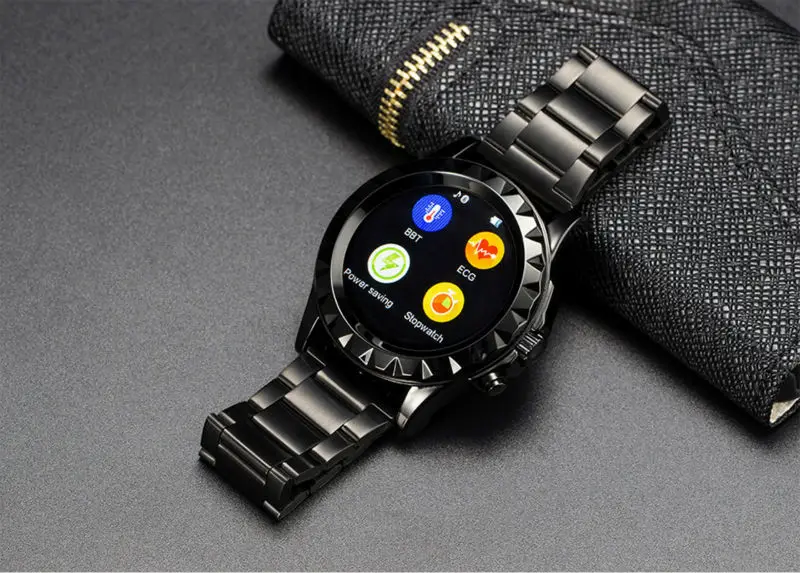 Fashion Smart Watch Wrist font b Smartwatch b font Wristwatch Pedometer Phone Mate Heart Rate Thermometer