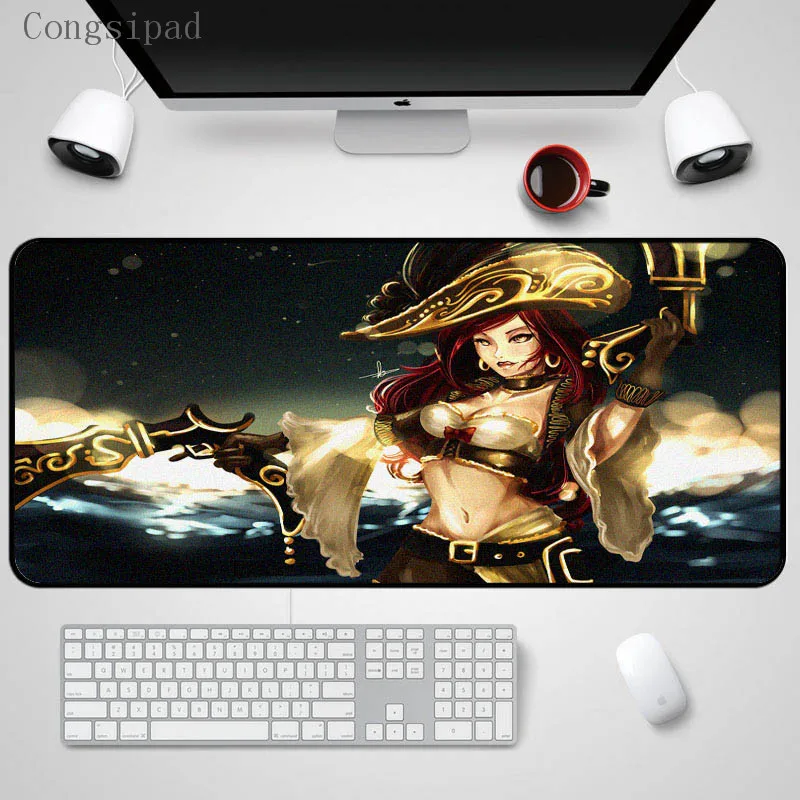 Congsipad большой Size400X900X2mm игровой Мышь Pad League of Legends Мышь Pad Мышь коврики коврик для ноутбука для компьютера коврик для мыши