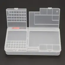 Многофункциональный мобильный телефон ремонт коробка для хранения IC запчасти смартфон Открытие Инструменты коллектор
