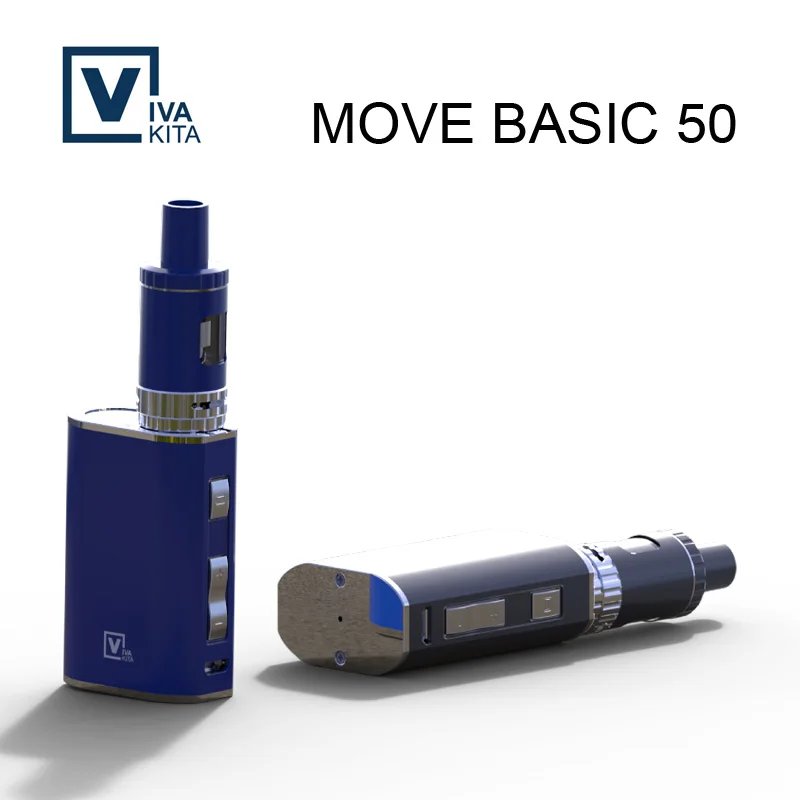 Электронная сигарета Move Basic 50 Вт Vape Kit vw mod 1100 мАч 2 0 мл бак 0.25ом vape e Sigaret батарея 510