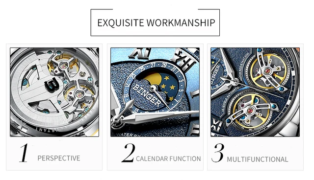 Podwójne Tourbillon Szwajcaria zegarki BINGER Original mężczyźni automatyczny zegarek Self-Wind Fashion Men mechaniczny zegarek na rękę skóra tanie tanio Mechanical Wristwatches 13mm Complete Calendar Moon Phase Water Resistant Skórzane Okrągłe Leatherette 3Bar B-8606B Hardlex Podwójne Tourbillon Szwajcaria zegarki BINGER Original mężczyźni automatyczny zegarek Self-Wind Fashion Men mechaniczny zegarek na rękę skóra tanie tanio Mechanical Wristwatches 13mm Complete Calendar Moon Phase Water Resistant Skórzane Okrągłe Leatherette 3Bar B-8606B Hardlex