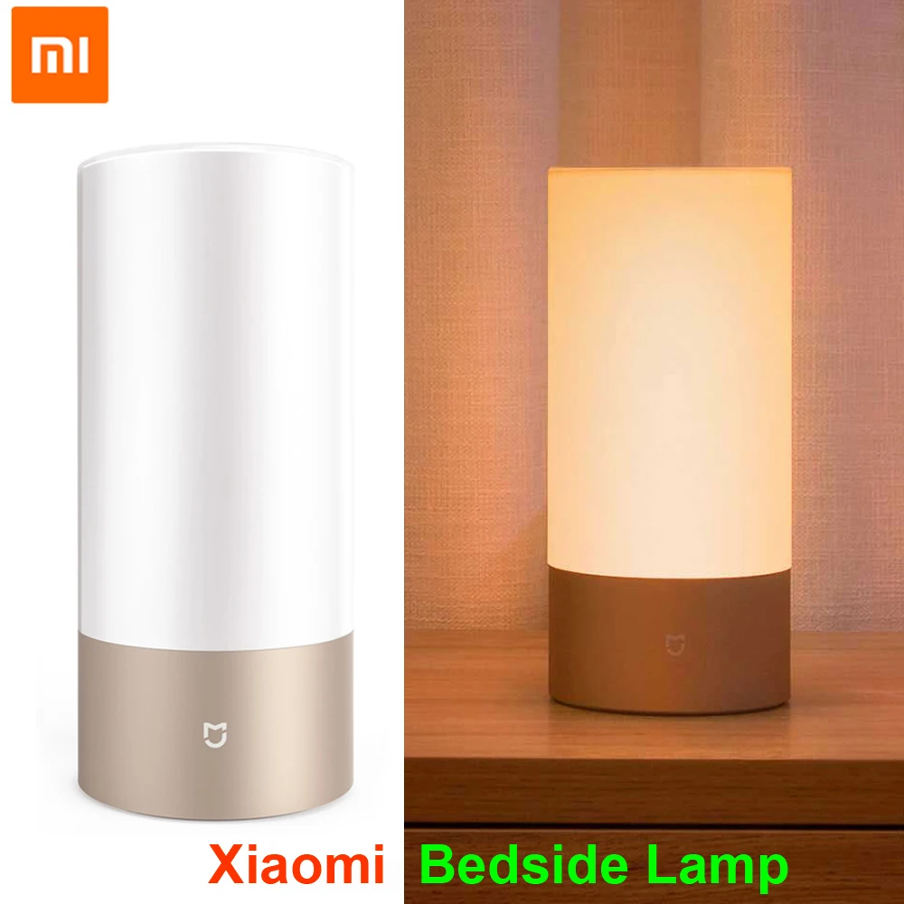 Умная прикроватная лампа Xiaomi Mijia Bluetooth Wi-Fi светодиодная подсветка для помещения