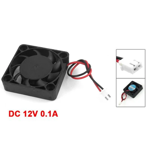 

DC 12V 0.1A 2 Pin PC Case CPU Cooler Cooling Fan 40mm x 40mm x 10mm
