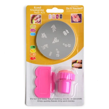

Fengshangme Nail Art Templates Kit Card Nail Stamping Plates