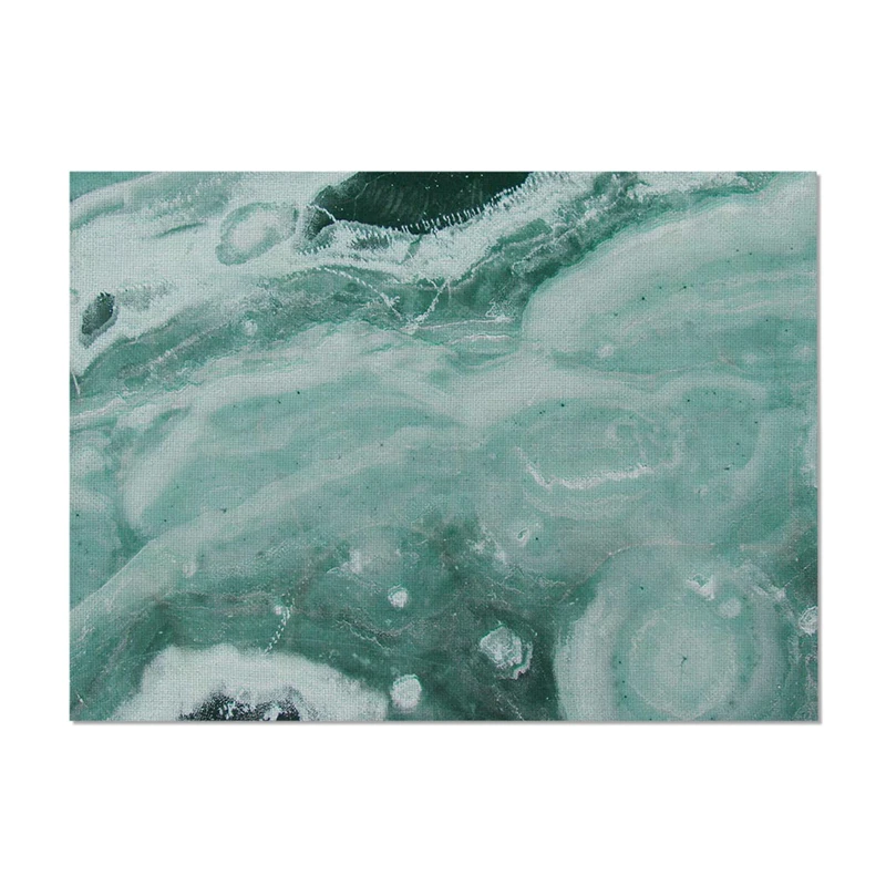 Настраиваемый коврик для кухонного стола мраморный узор место утепление ковриками водонепроницаемые подставки подстаканник украшение на стол для дома коврик - Цвет: cotton and linen