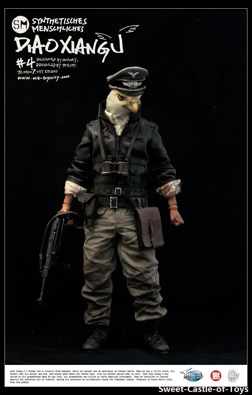 

1/6 Toys City Action Figure Synthetisches Menschliches SM4 Diao Xiang U TCM1007